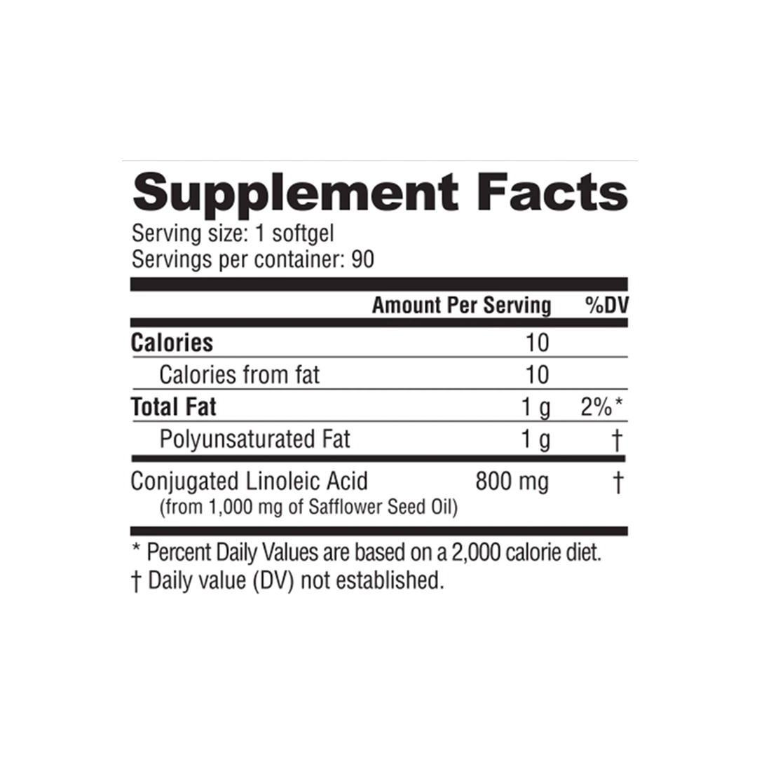 NutraBio - CLA - 90 Softgels