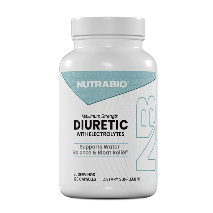 NutraBio - Diuretic - 120 Capsules