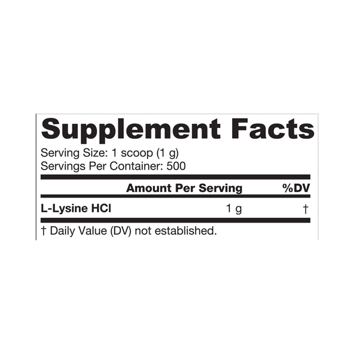 NutraBio - L-Lysine