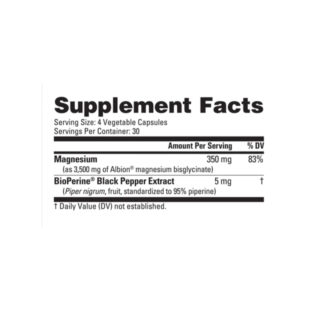 NutraBio - Magnesium Glycinate