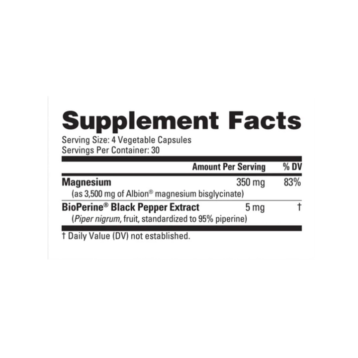 NutraBio - Magnesium Glycinate