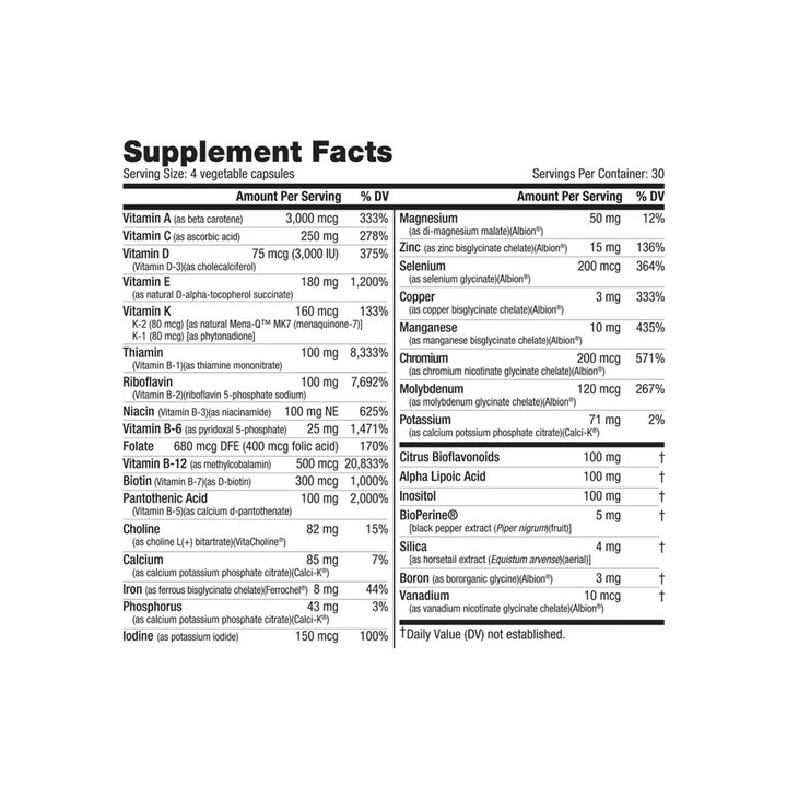 NutraBio - Multi Sport Men&