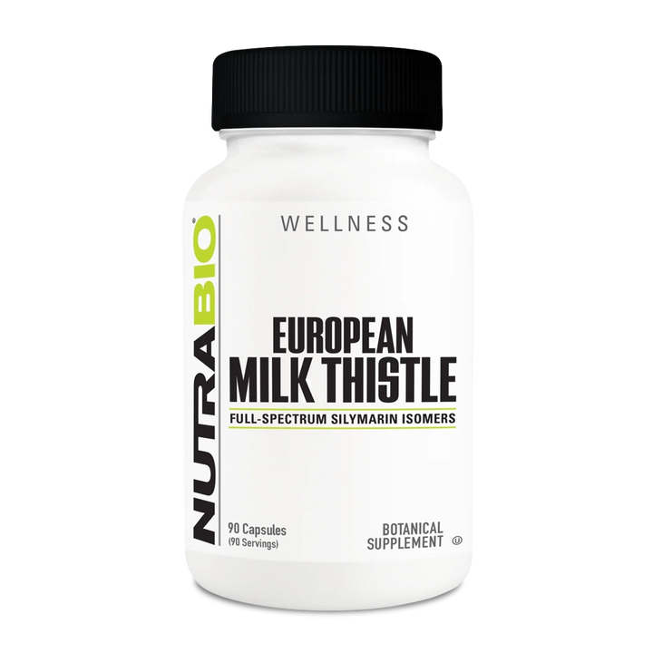 NutraBio - Milk Thistle - 90 Vegetable Capsules