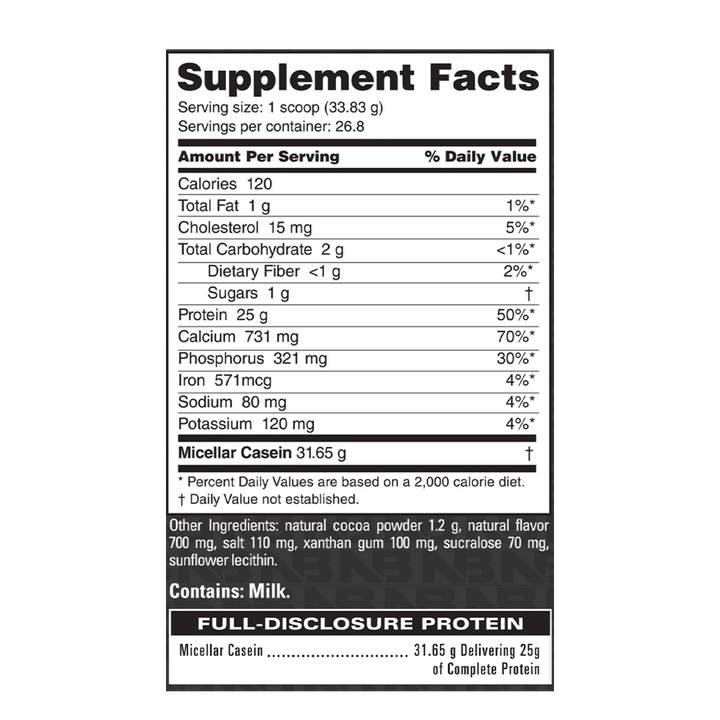NutraBio - Micellar Casein