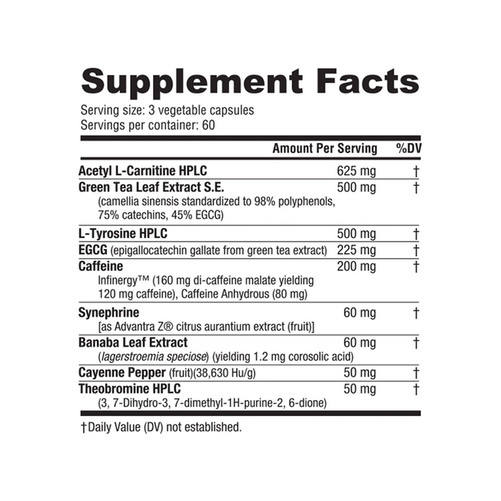 NutraBio - ThermoFuel v.9 - 180 Capsules