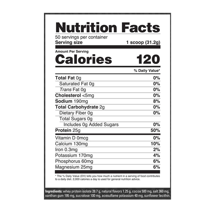 NutraBio - Whey Protein Isolate