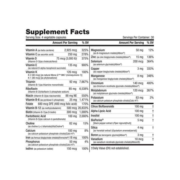 NutraBio - Multi Sport Women&