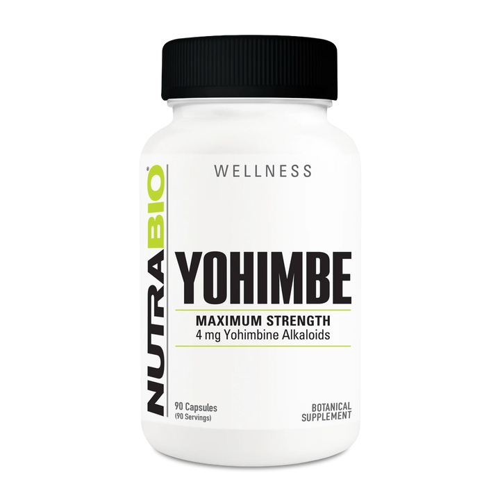 NutraBio - Yohimbe - 90 Capsules