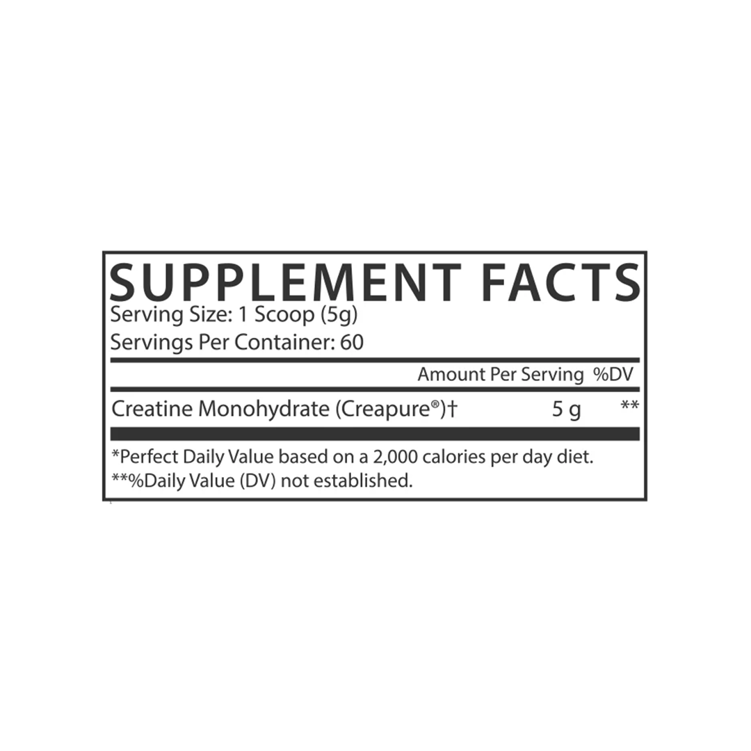 NutriStat - Creatine Powder - 60 servings (300g) Unflavored