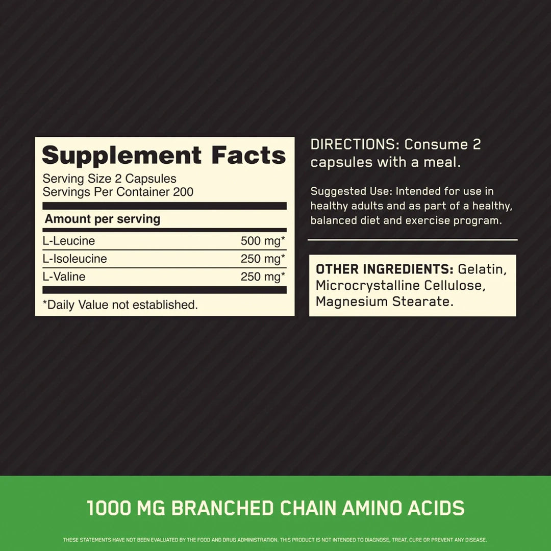 Optimum Nutrition - BCAA 1000