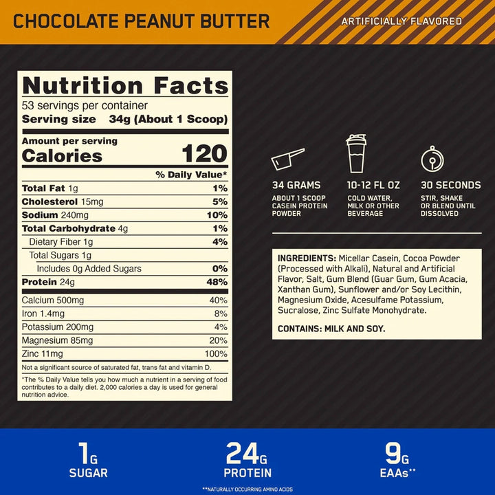 Optimum Nutrition - Gold Standard 100% Casein