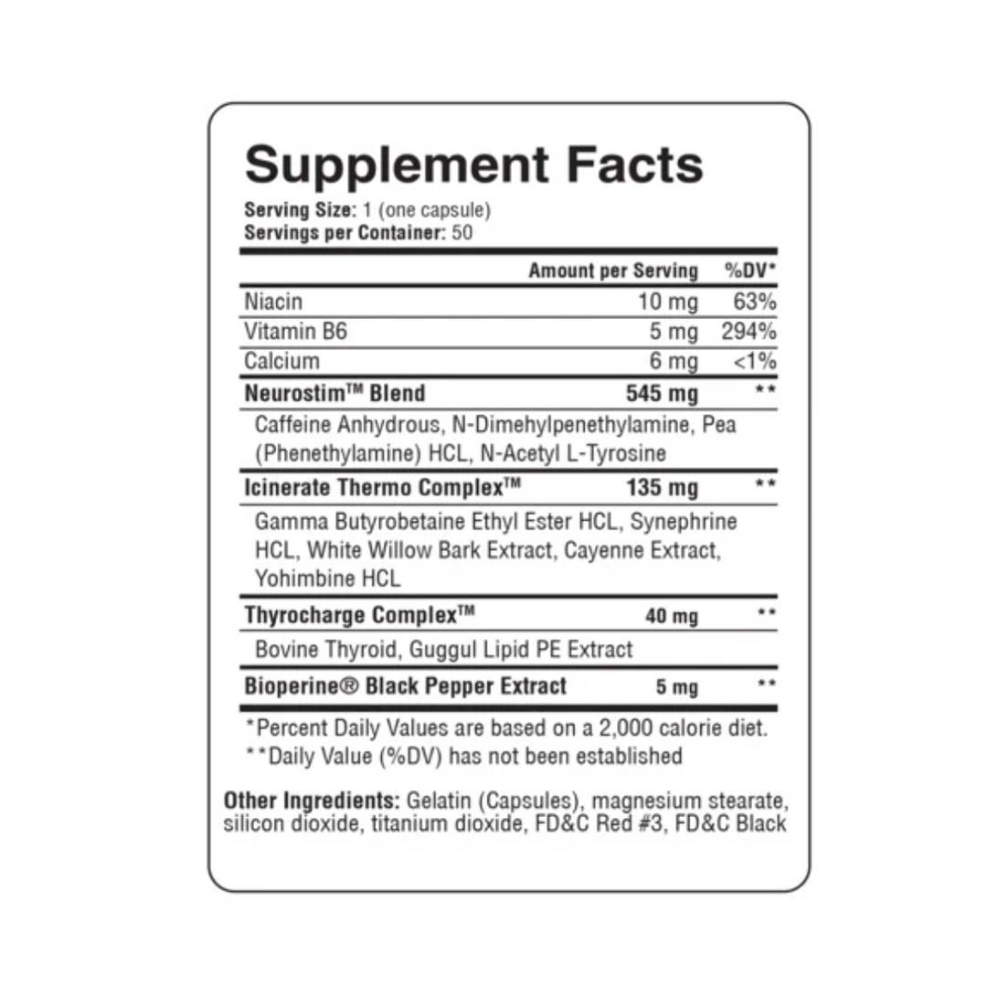 Project AD - Shredabull Untamed 2.0 - 50 Capsules