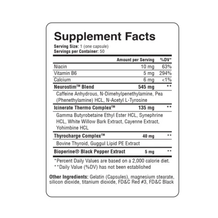 Project AD - Shredabull Untamed 2.0 - 50 Capsules