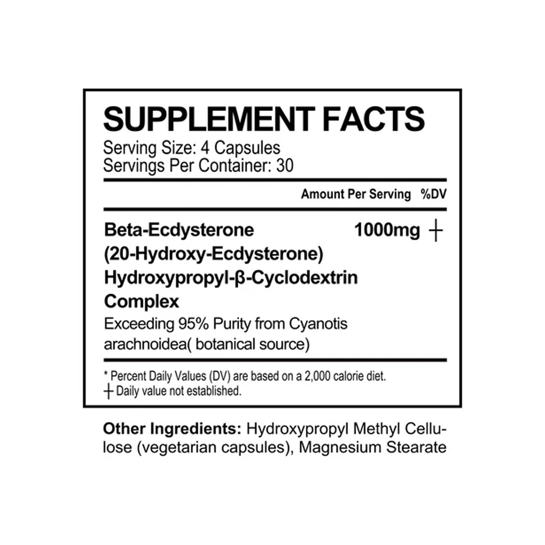 Psycho Pharma - Complexed Ecdysterone 95% - 120 Capsules
