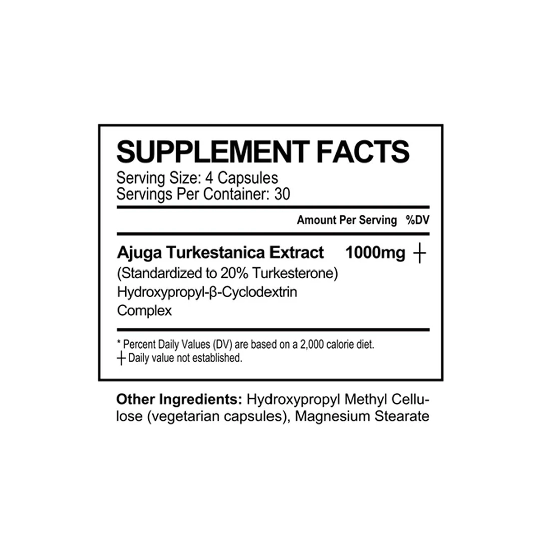 Psycho Pharma - Complexed Turkesterone 20% - 120 Capsules