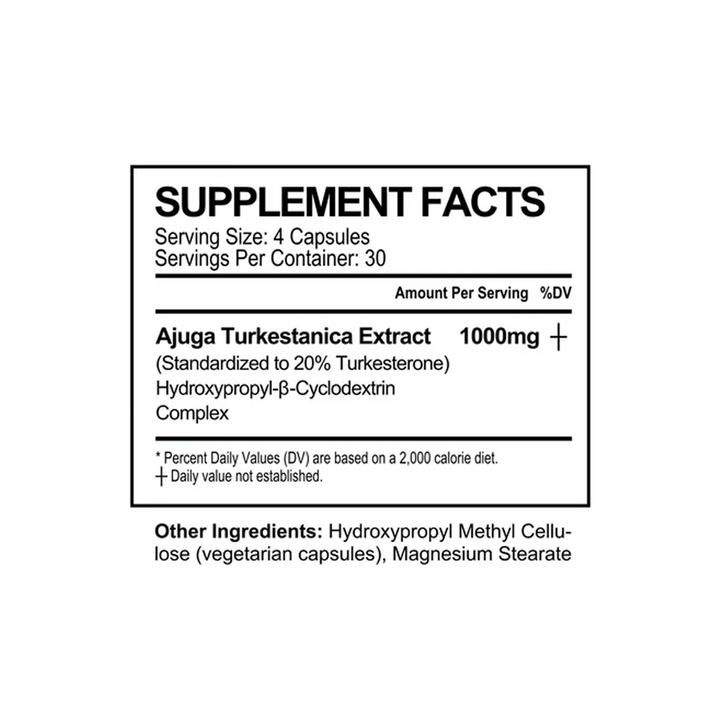 Psycho Pharma - Complexed Turkesterone 20% - 120 Capsules