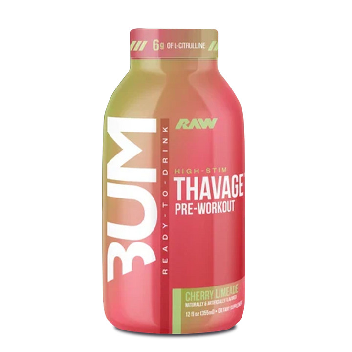 Raw Nutrition x CBUM - THAVAGE (Ready-to-Drink)