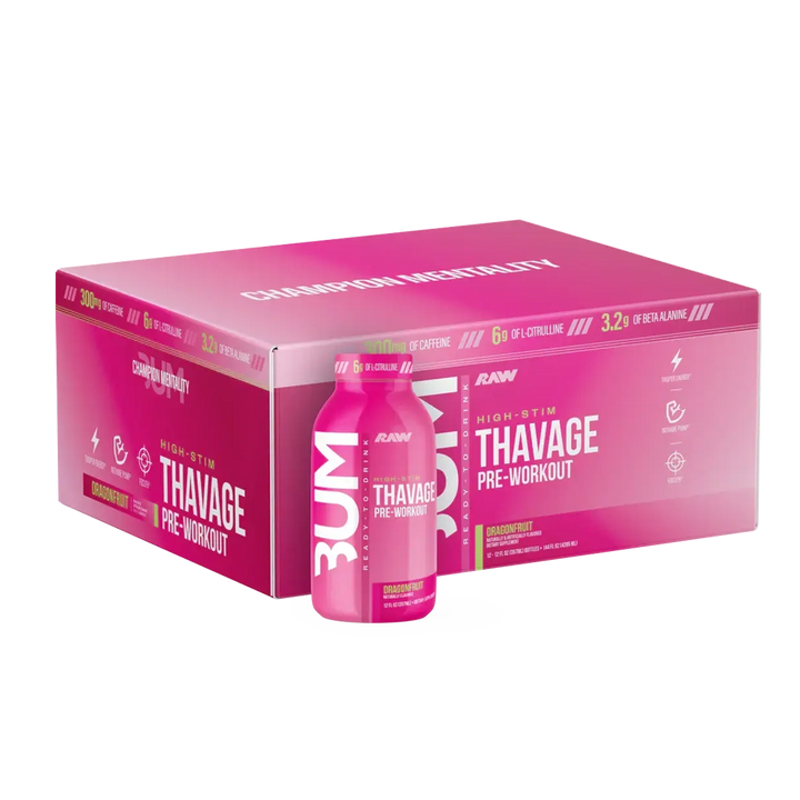 Raw Nutrition x CBUM - Thavage (Ready-to-Drink)