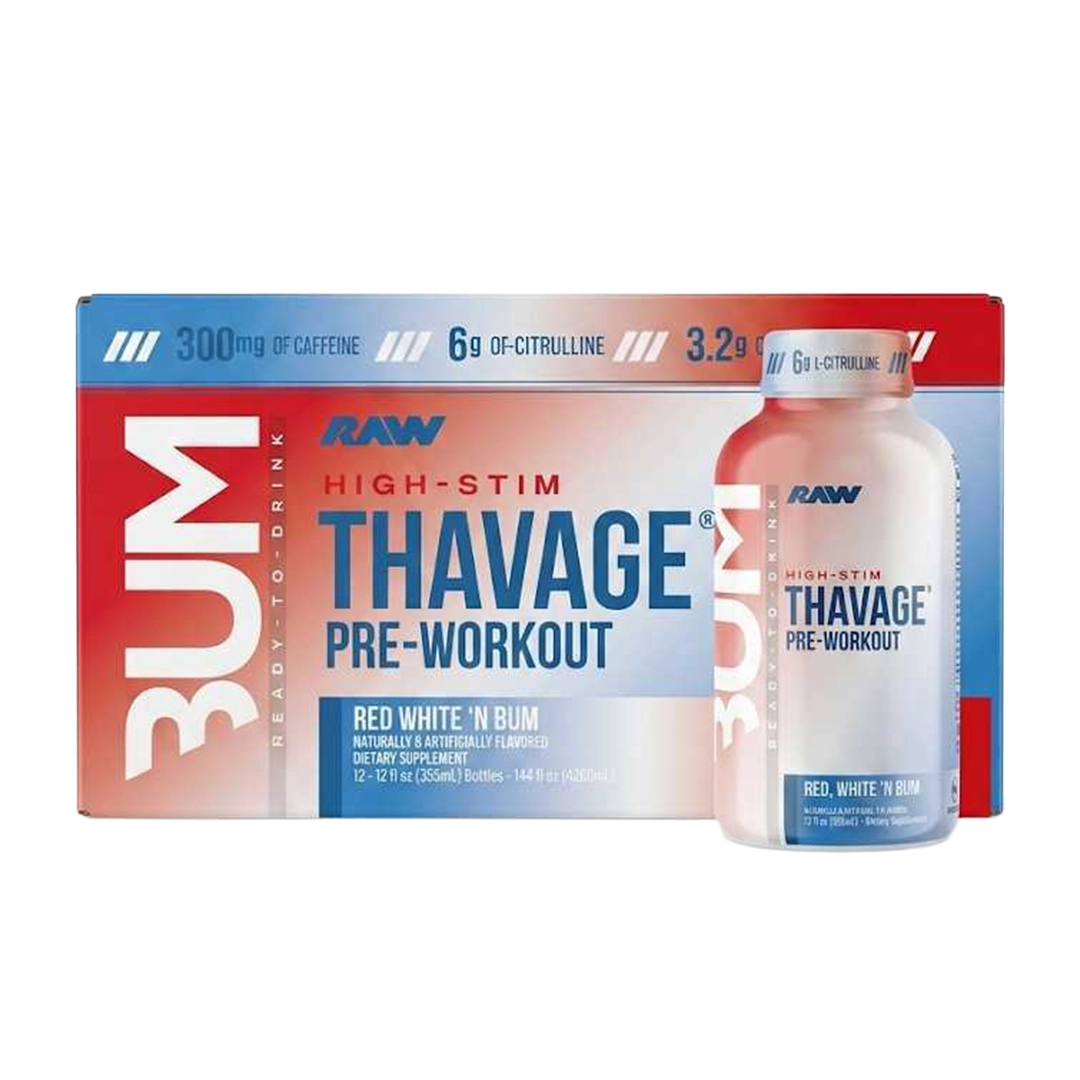 Raw Nutrition x CBUM - Thavage (Ready-to-Drink)