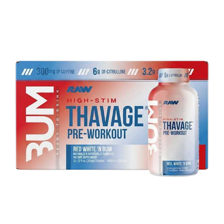 Raw Nutrition x CBUM - Thavage (Ready-to-Drink)