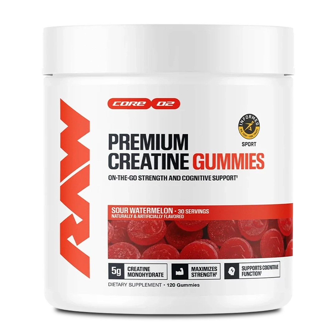 Raw Nutrition - Premium Creatine Gummies
