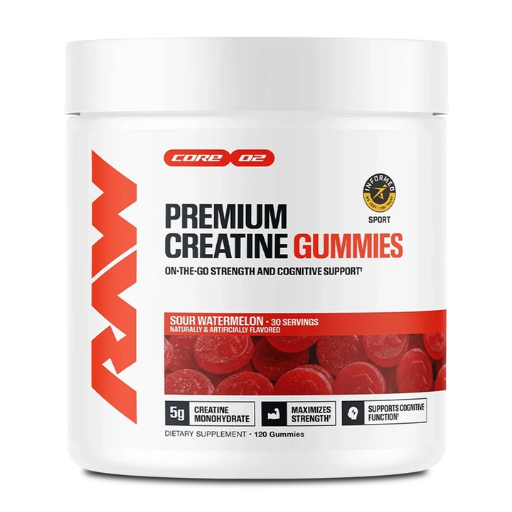 Raw Nutrition - Premium Creatine Gummies