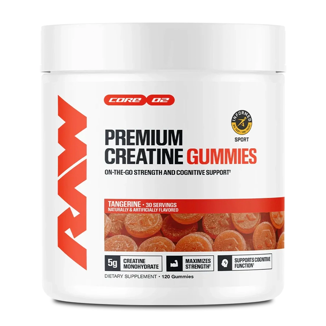 Raw Nutrition - Premium Creatine Gummies