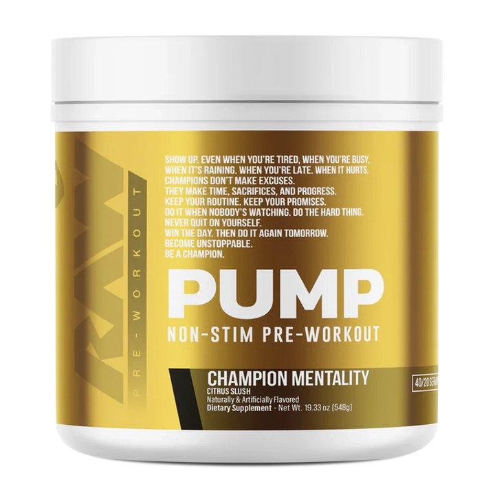 Raw Nutrition - Pump Non-Stim Pre-Workout
