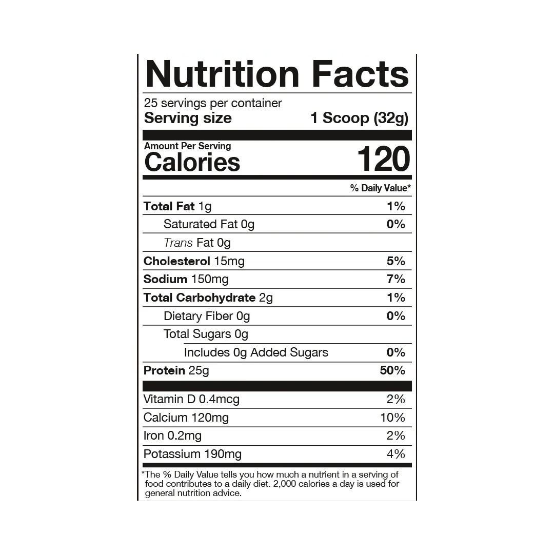 Raw Nutrition - Grass-Fed Whey Isolate Protein