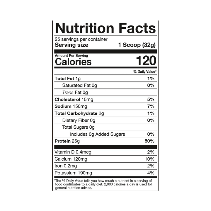 Raw Nutrition - Grass-Fed Whey Isolate Protein