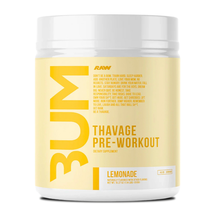 Raw Nutrition x CBUM - Thavage Pre-Workout