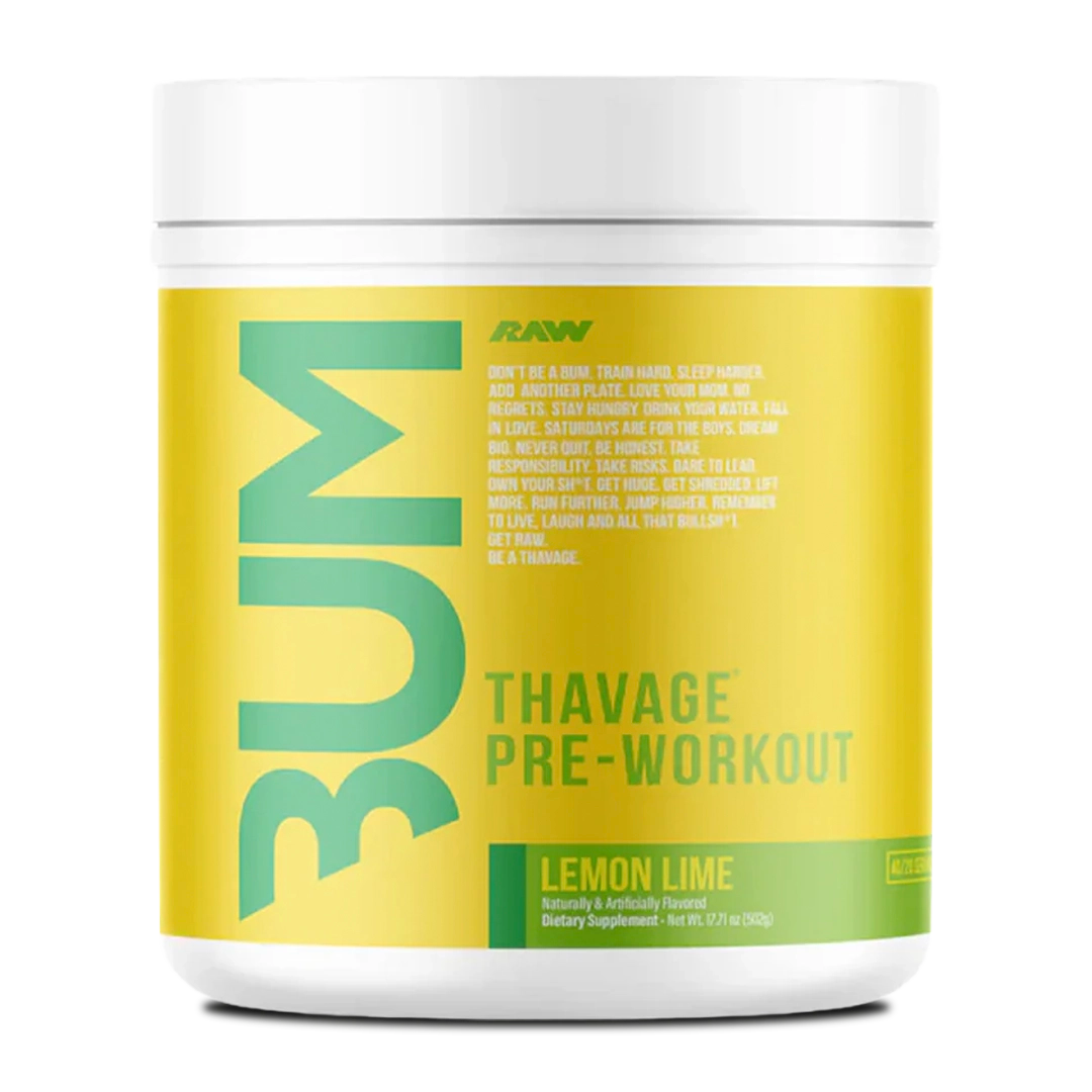 Raw Nutrition x CBUM - Thavage Pre-Workout