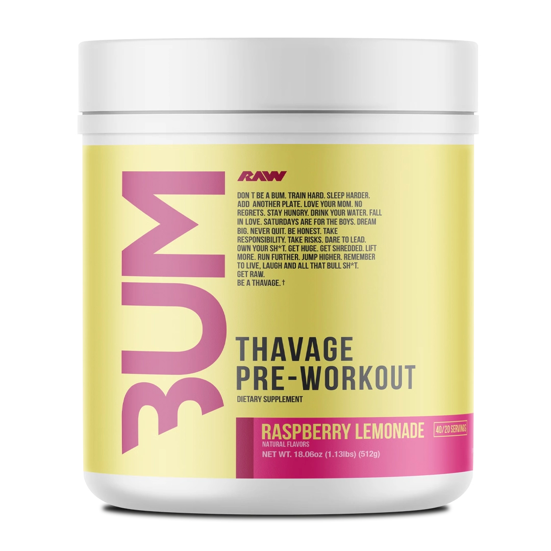 Raw Nutrition x CBUM - Thavage Pre-Workout