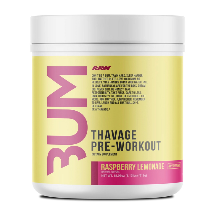 Raw Nutrition x CBUM - Thavage Pre-Workout