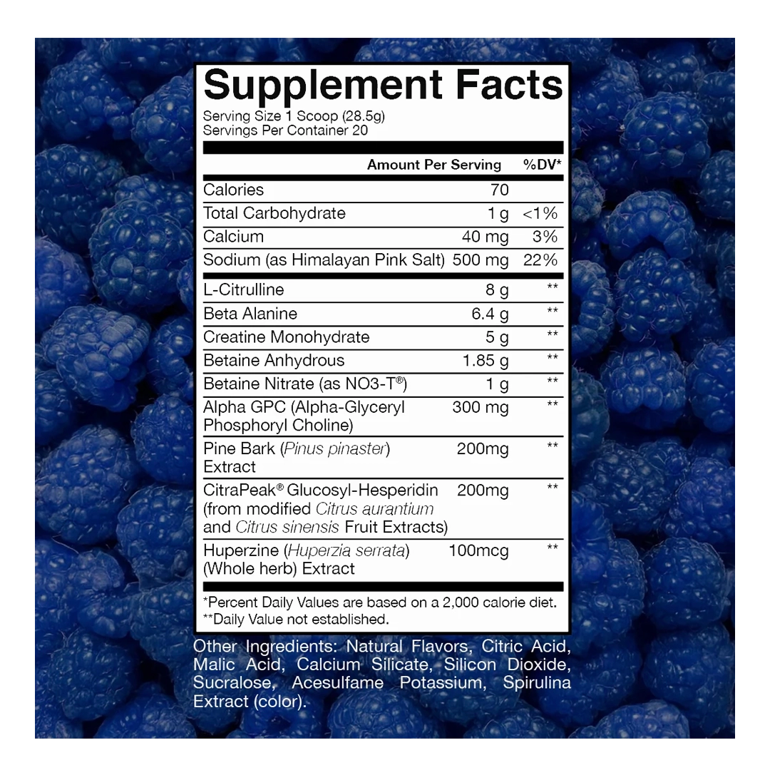 Raw Nutrition x CBUM - Thuper Pump