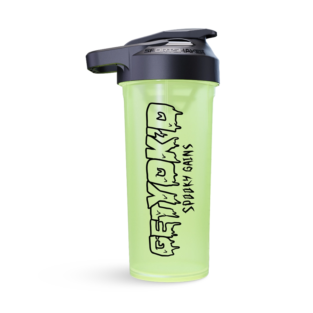 Spooky Gains 2026 Glow-In-The-Dark Shaker