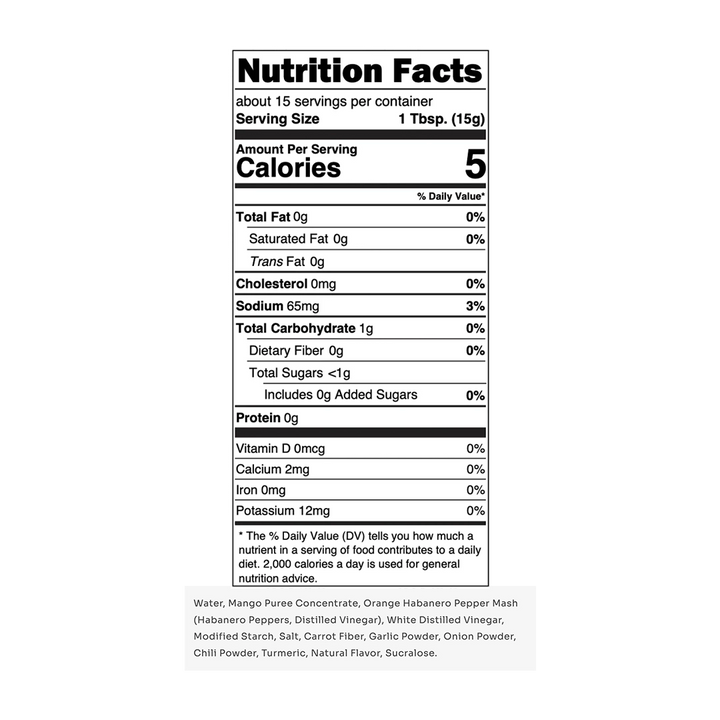 Taste Flavor Co. - Fiery Mango Habanero - 8.5 oz