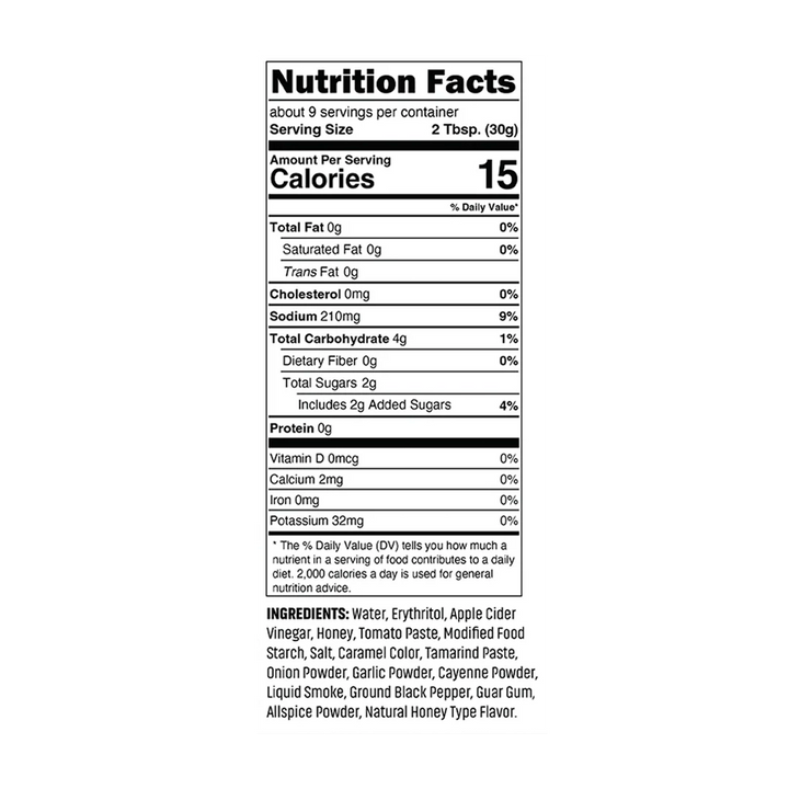 Taste Flavor Co. - Sweet Honey BBQ - 9.25 oz