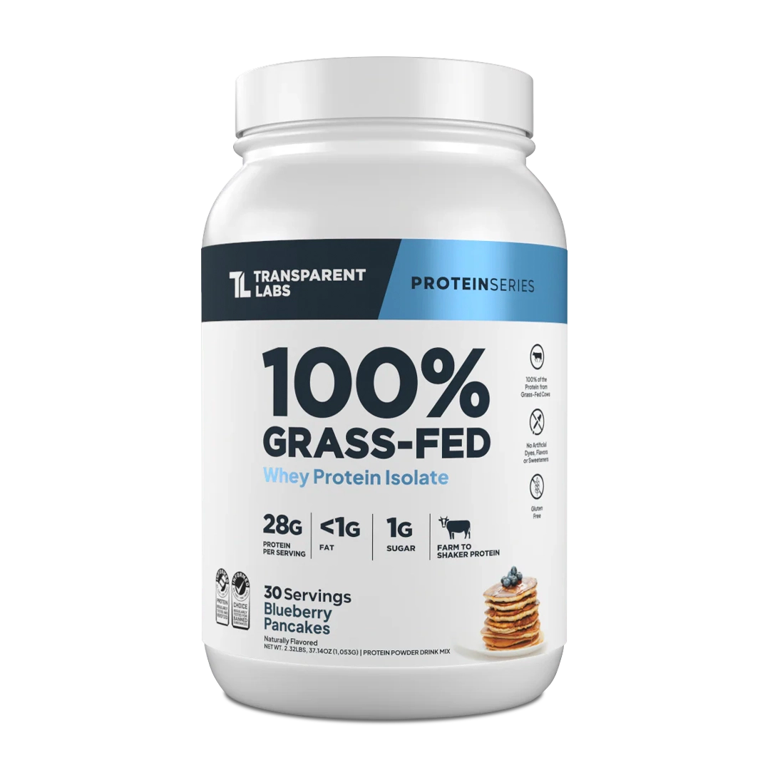 Transparent Labs - 100% Grass-Fed Whey Protein Isolate
