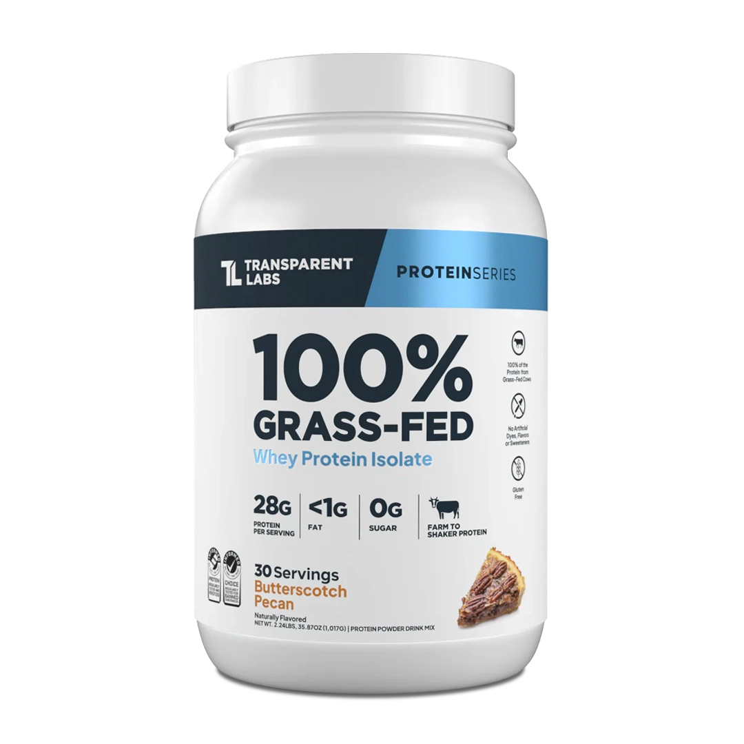 Transparent Labs - 100% Grass-Fed Whey Protein Isolate