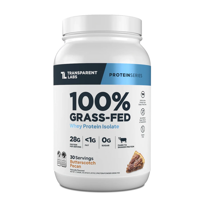 Transparent Labs - 100% Grass-Fed Whey Protein Isolate