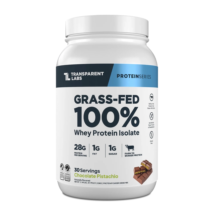 Transparent Labs - 100% Grass-Fed Whey Protein Isolate
