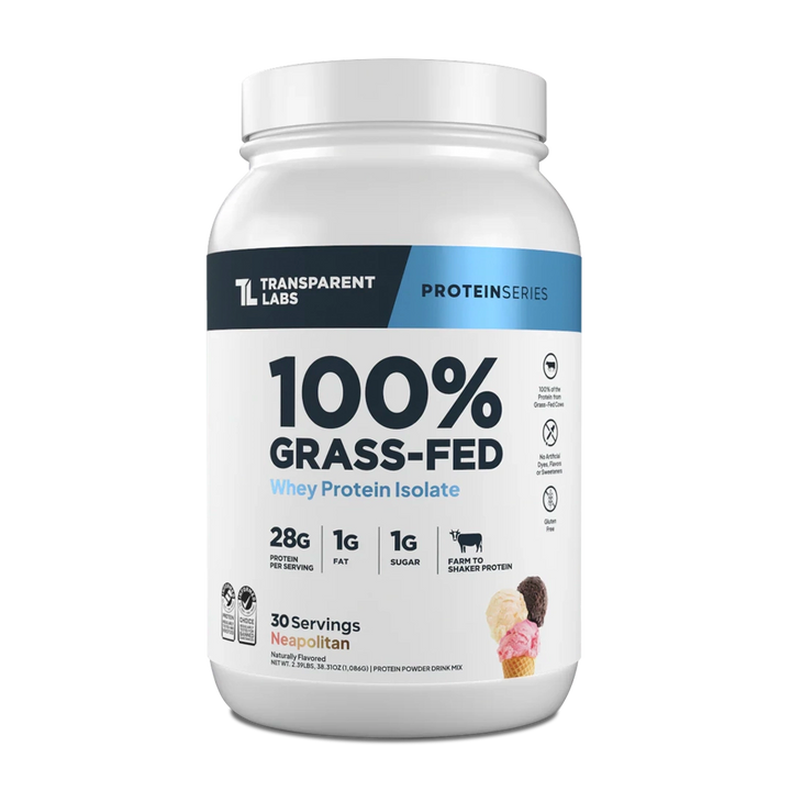 Transparent Labs - 100% Grass-Fed Whey Protein Isolate