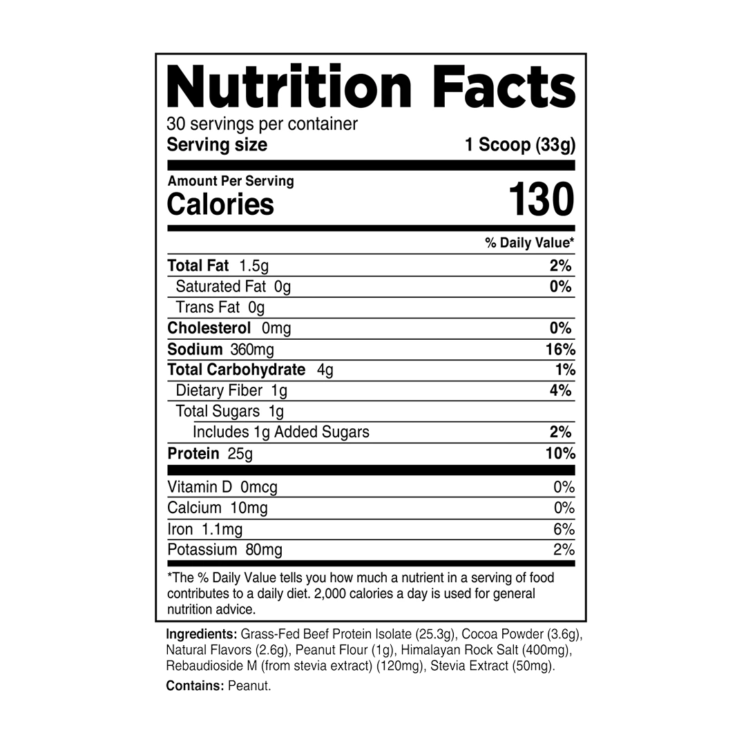 Transparent Labs - 100% Grass-Fed Beef Protein Isolate