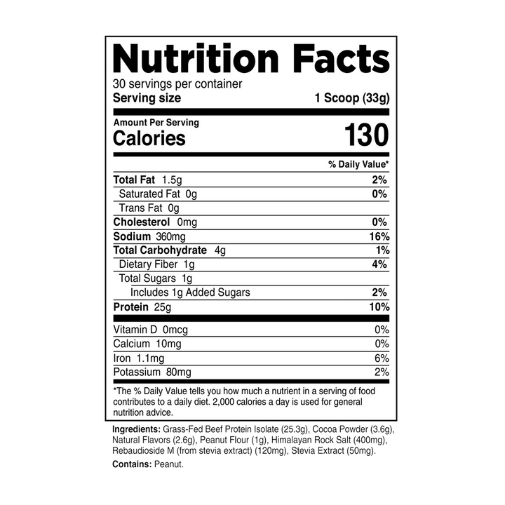 Transparent Labs - 100% Grass-Fed Beef Protein Isolate