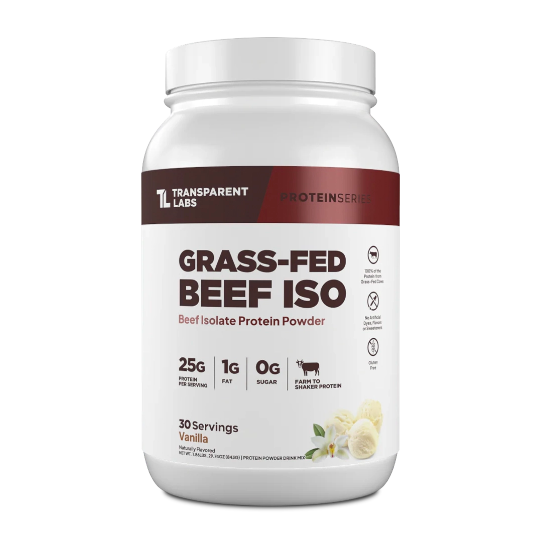 Transparent Labs - 100% Grass-Fed Beef Protein Isolate