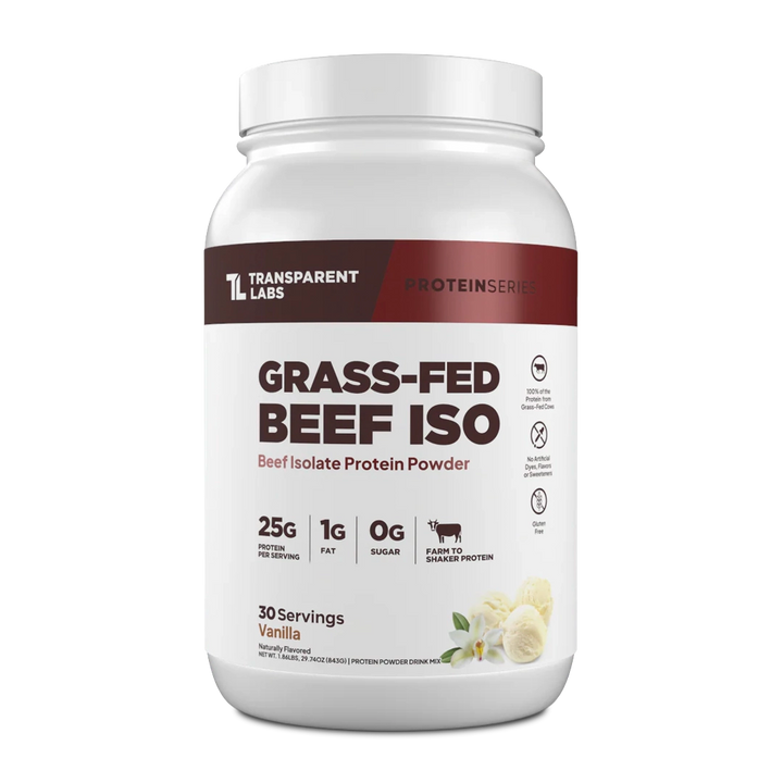 Transparent Labs - 100% Grass-Fed Beef Protein Isolate