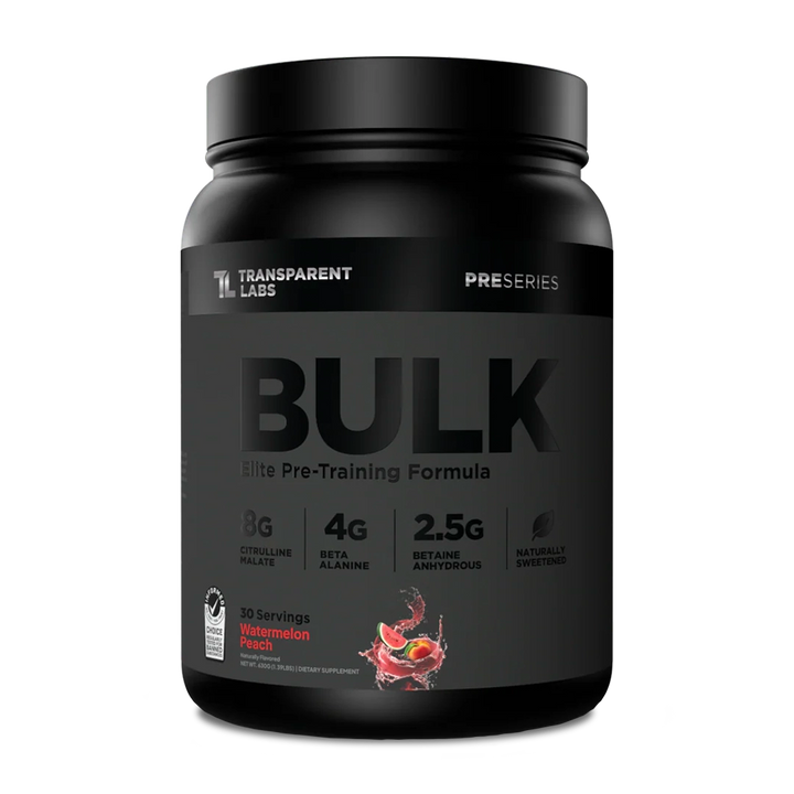Transparent Labs - Bulk Black