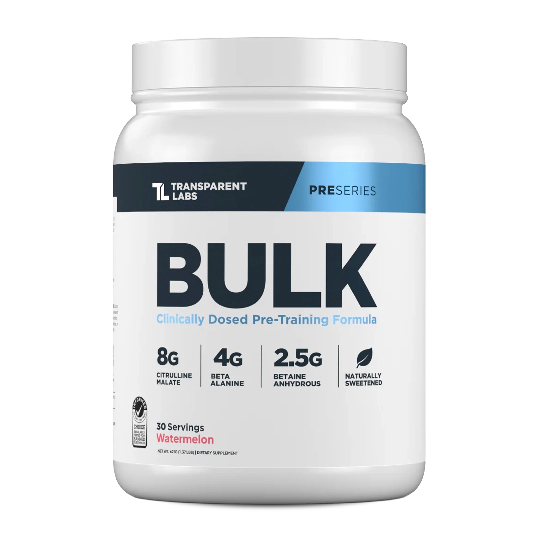 Transparent Labs - Bulk Pre-Workout