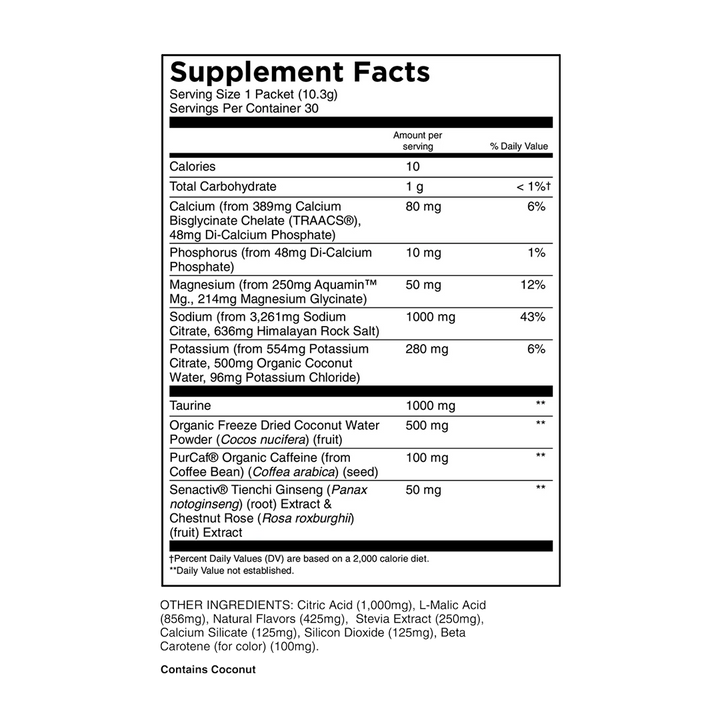 Transparent Labs - Hydrate Black